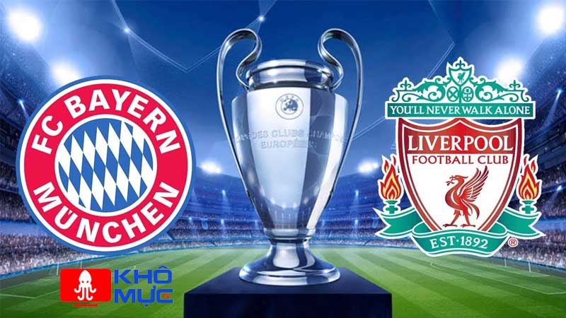 Bayern Munich và Liverpool - Đồng hạng với 6 chiếc cúp C1